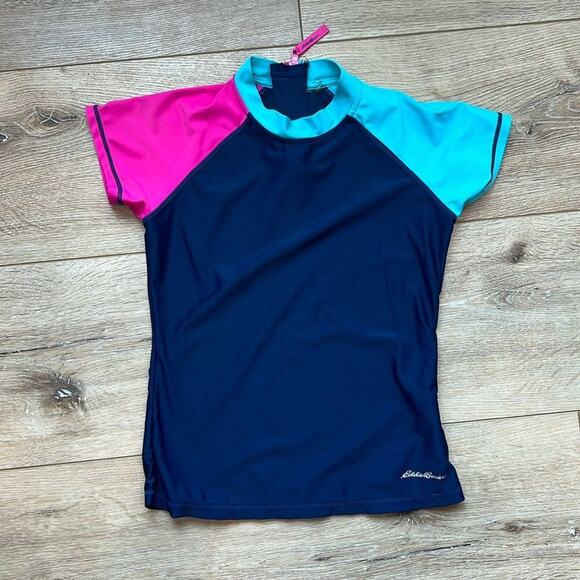 Eddie Bauer Girls Rashguard Top | Medium 10/12 - Picture 1 of 7